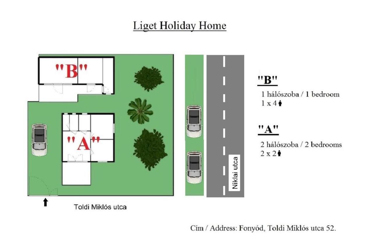 Liget Holiday Home Fonyod Luaran gambar